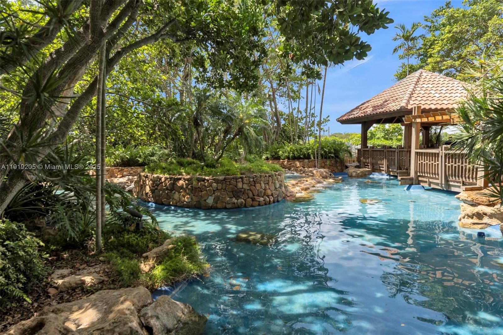 2000 Towerside Terrace, Unit 702 Miami, FL 33138 - Photo 34 of 37 a view of backyard with green space