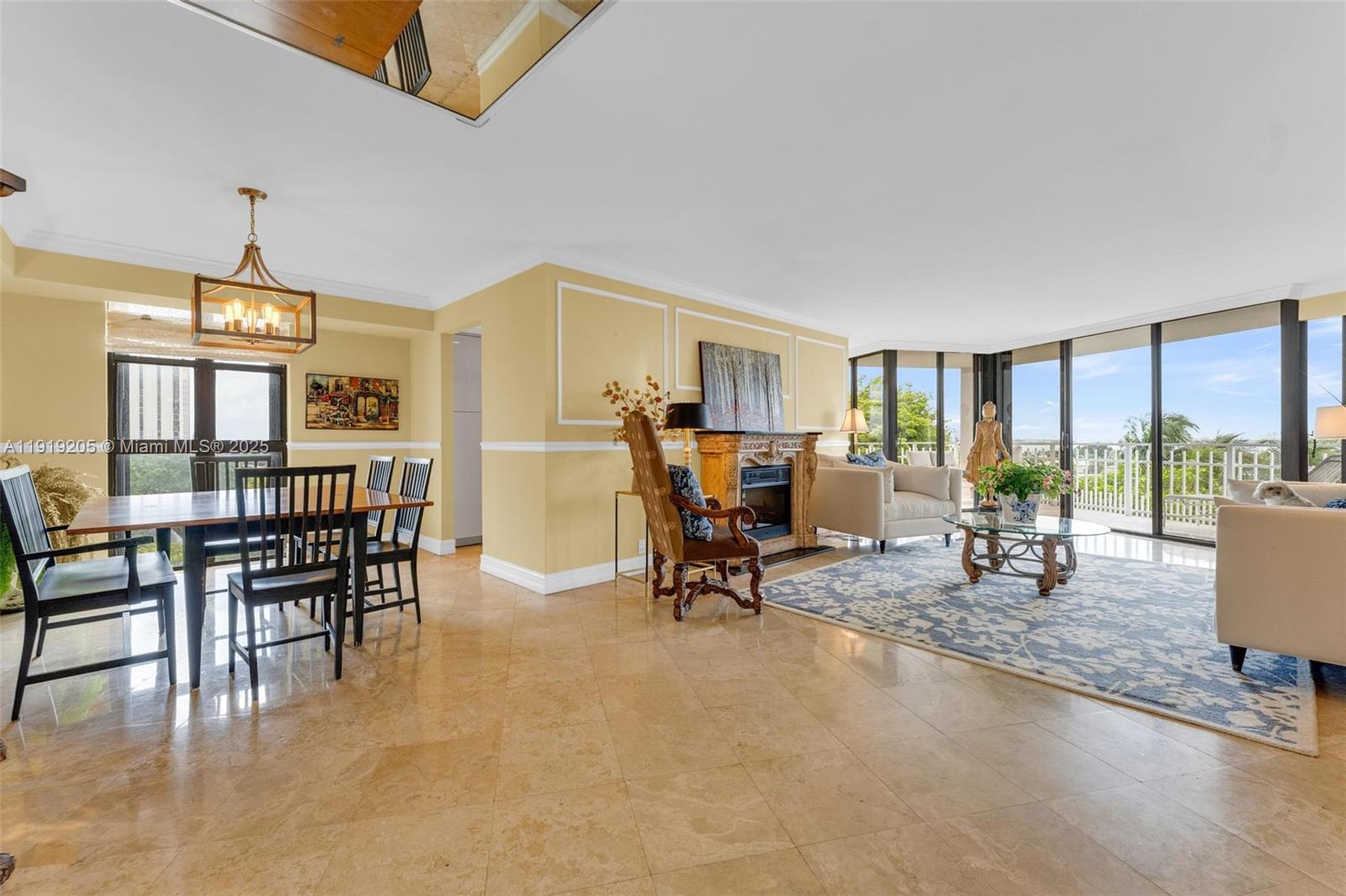 2000 Towerside Terrace, Unit 702 Miami, FL 33138 - Photo 5 of 37 a view of a livingroom with furniture window and outside view