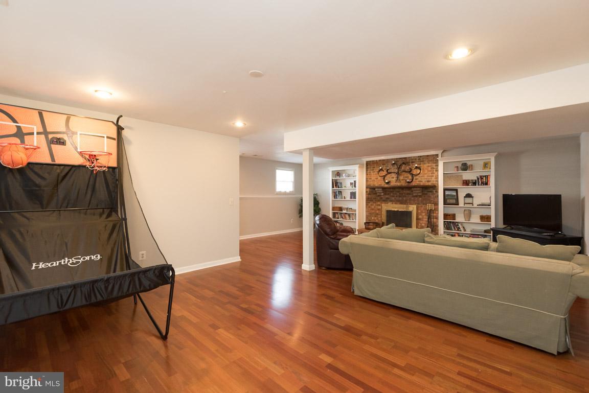 611 Manor Road Severna Park, MD 21146 - Photo 21 of 30 Family Room Large Enough for Basketball :)