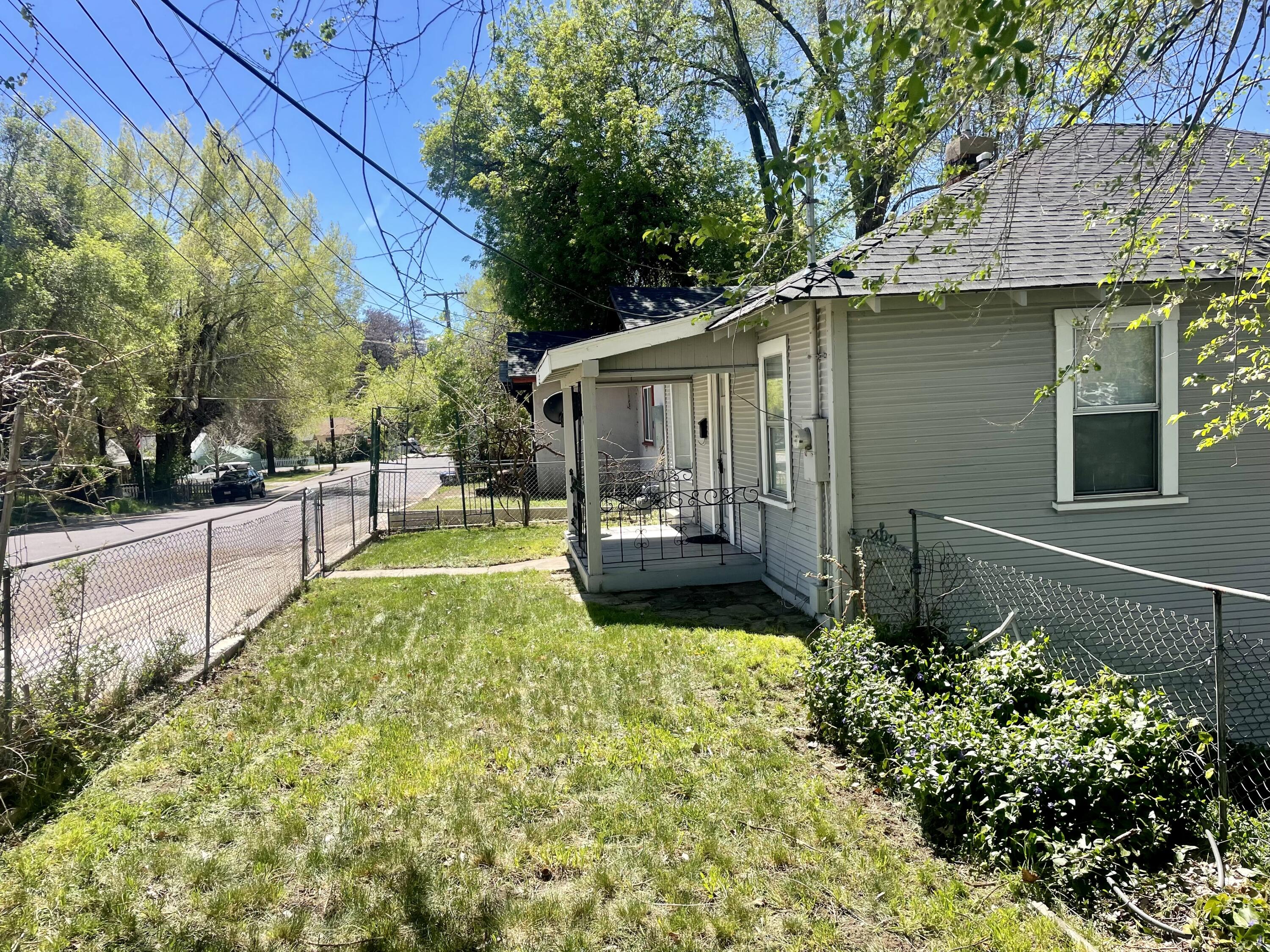 40 Foss Street Susanville, CA 96130 - Photo 3 of 45 a view of a backyard with garden