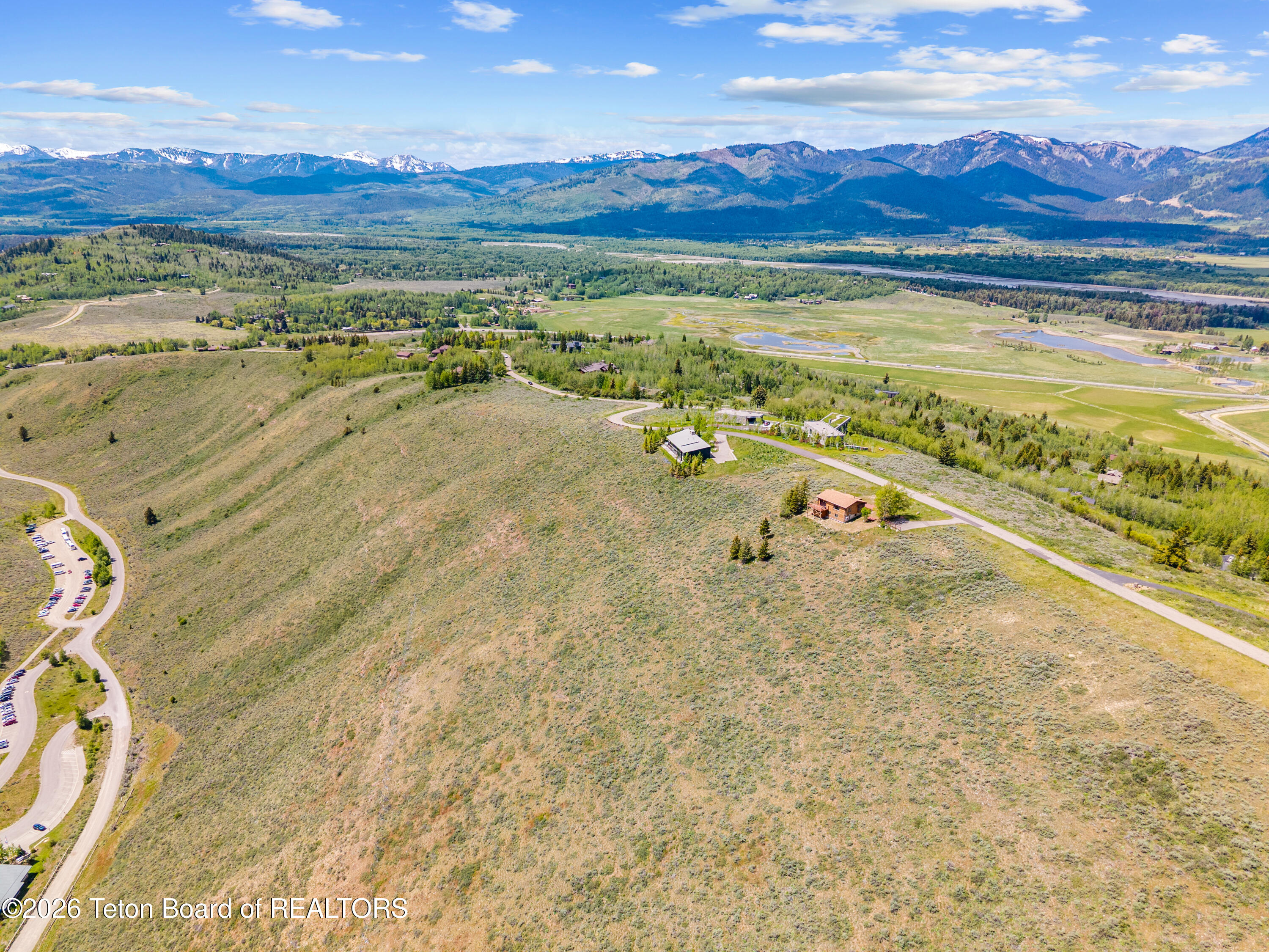 555 Ridgeview Drive Jackson, WY 83001 - Photo 3 of 23 3 Drone View South