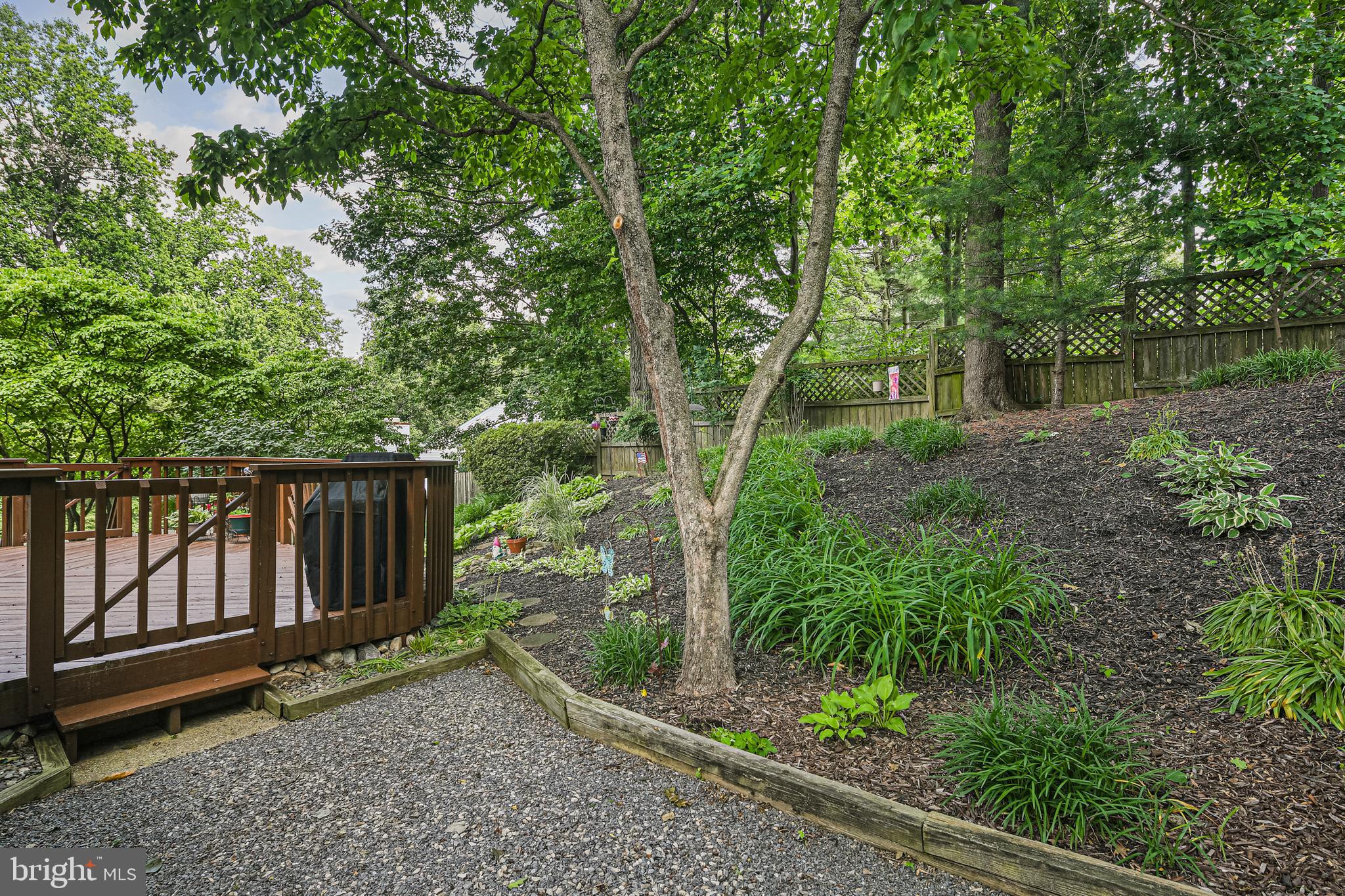8262 Rippling Branch Road Laurel, MD 20723 - Photo 43 of 46 Side yard with pristine hard & landscaping!