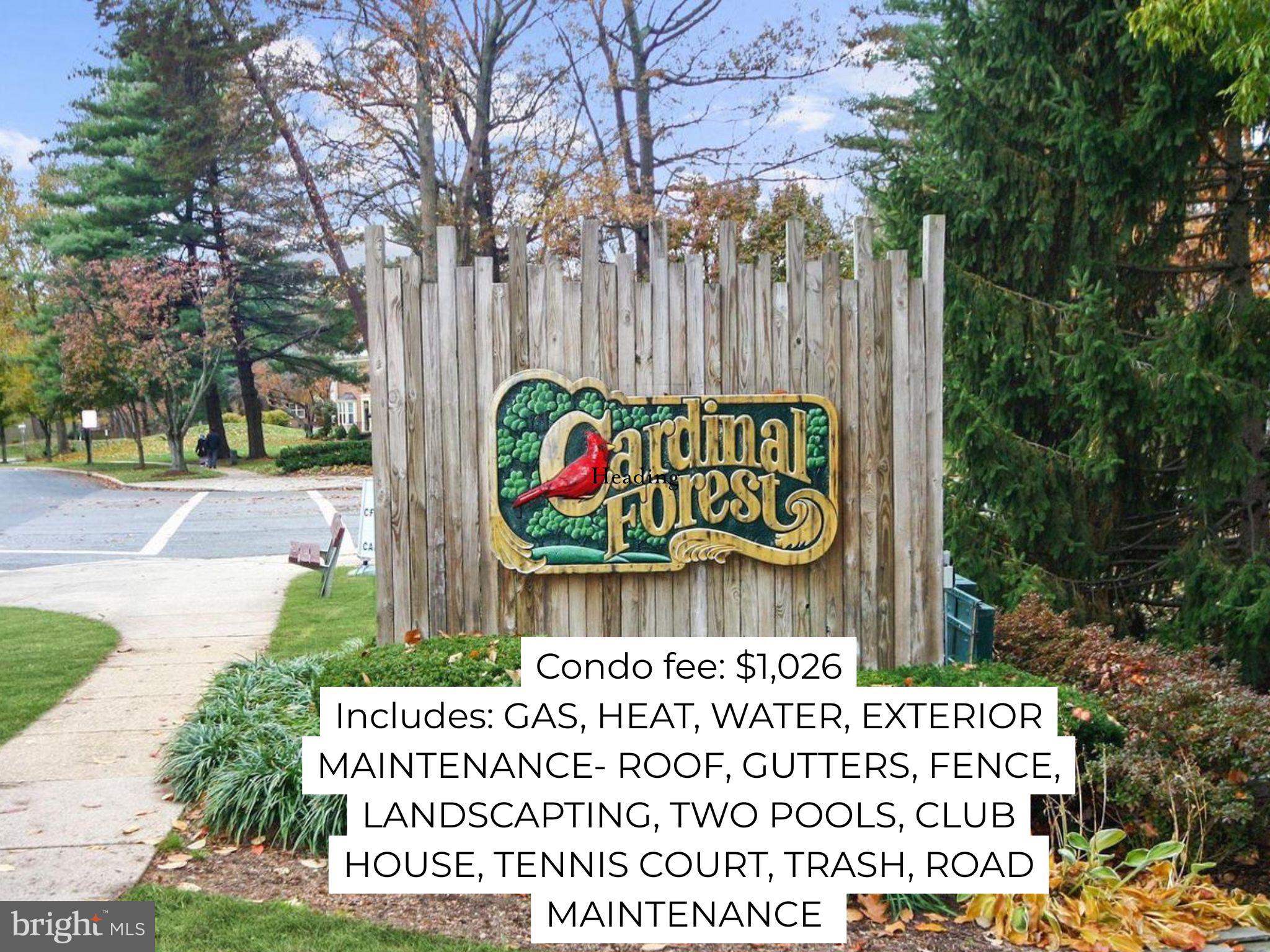 5917 Kingsford Road, Unit 366 Springfield, VA 22152 - Photo 27 of 51 Community Inclusions & Amenities