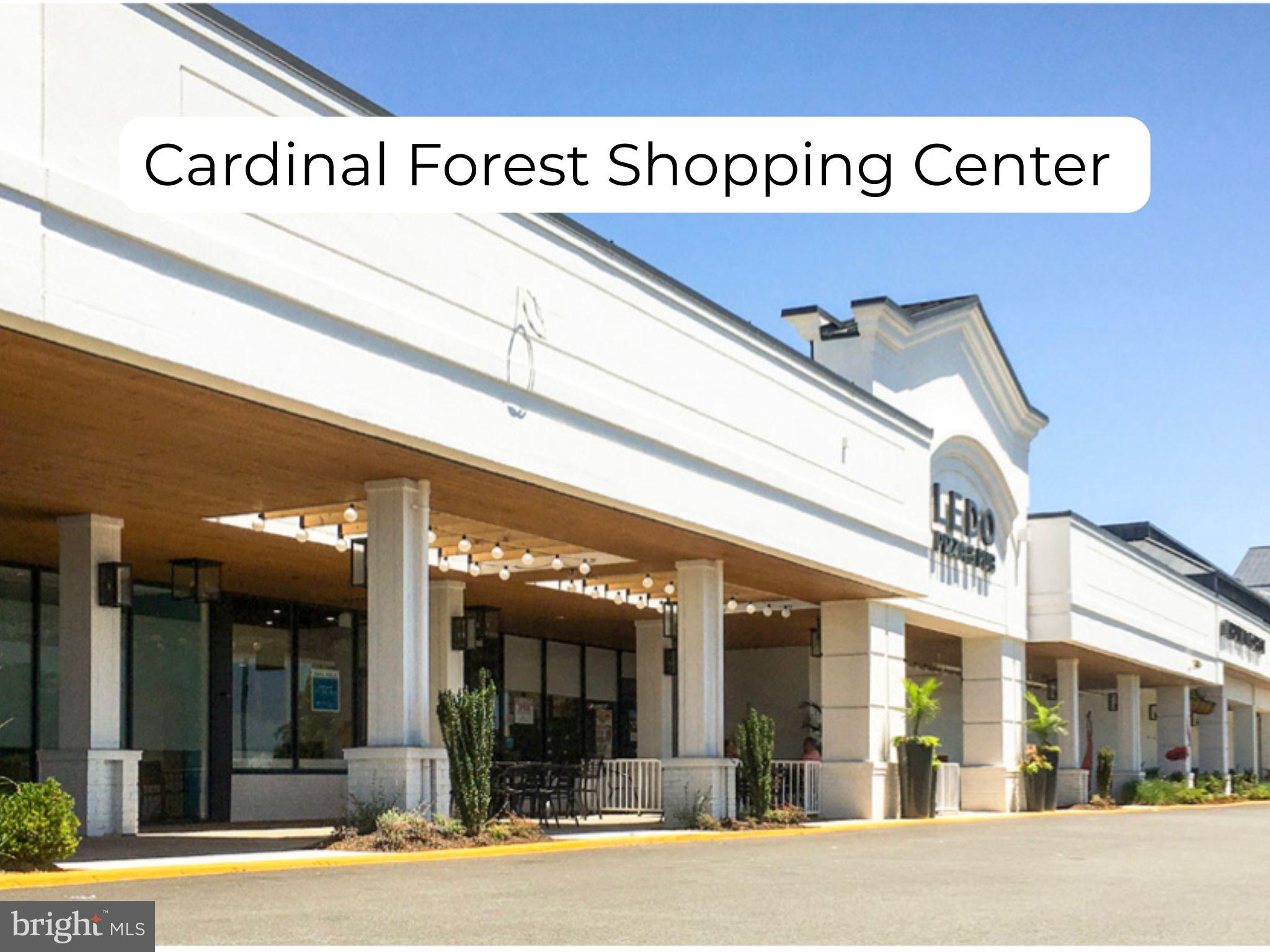 5917 Kingsford Road, Unit 366 Springfield, VA 22152 - Photo 46 of 51 Cardinal Forest Shopping Center