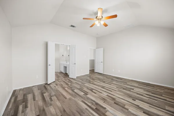 wooden floor in an empty room