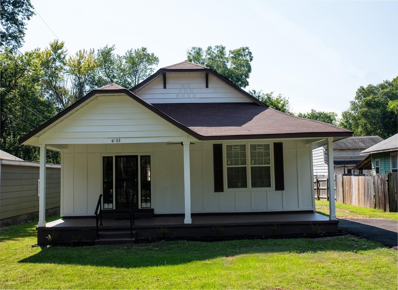 4103 Orleans Road Memphis, TN 38116 - Photo 26 of 32 a front view of a house with a yard