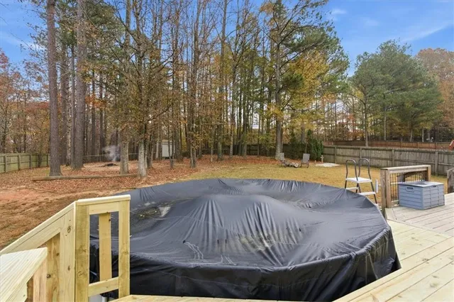 a view of street with trees