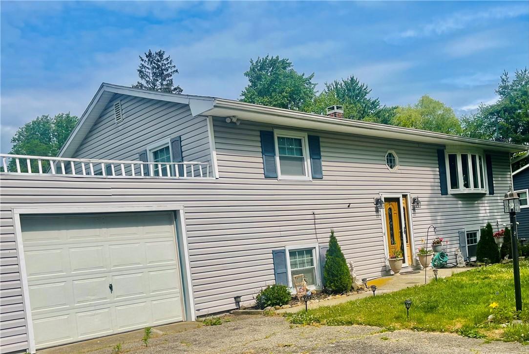 a house view with a outdoor space