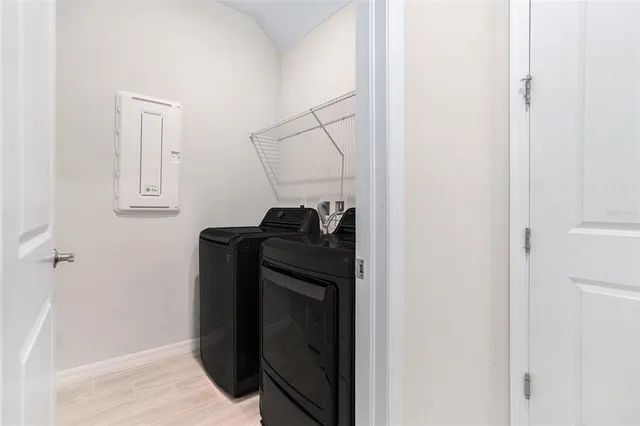 a view of a storage & utility room