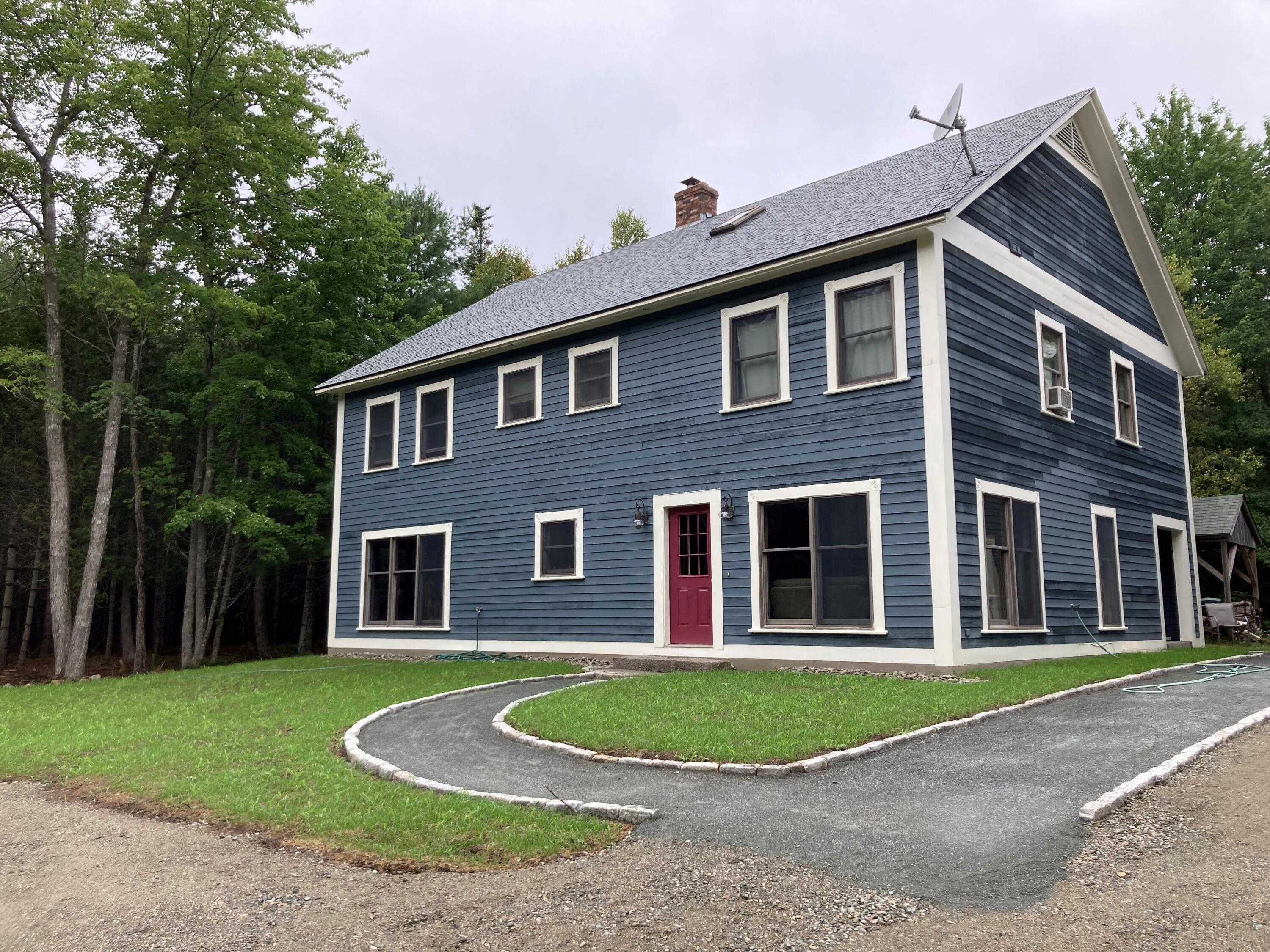 52 Cross Road Hancock, ME 04640 - Photo 2 of 41 South & east side of house.