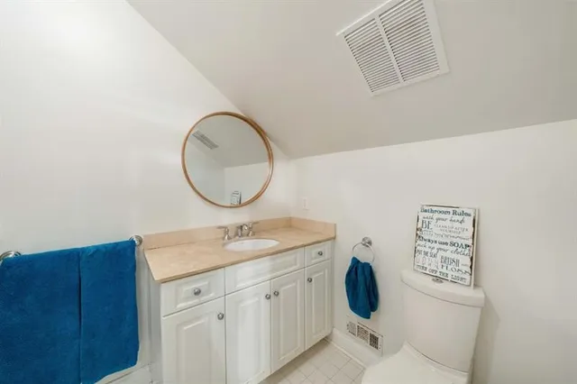 a car parked in front of a house