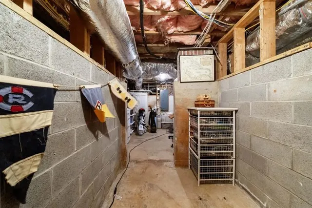 a view of a city with tall buildings