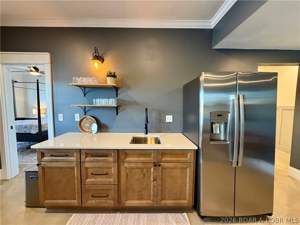 139 Jumping Bass Cove Road Roach, MO 65787 - Photo 35 of 57 kitchenette lower level