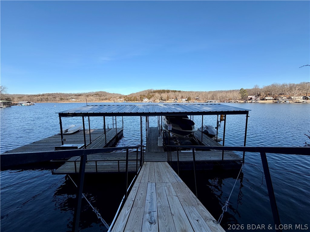 139 Jumping Bass Cove Road Roach, MO 65787 - Photo 4 of 57 2 well dock with swim platform