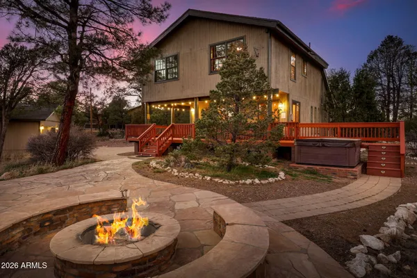 a view of a park with a bench