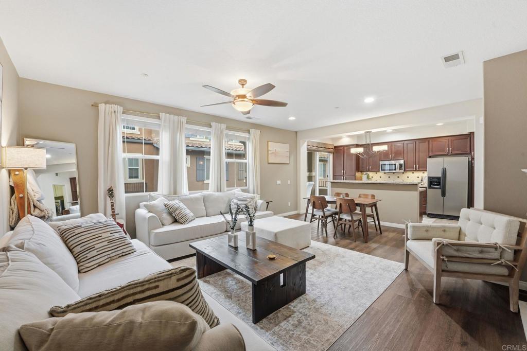 60 Via Sovana Santee, CA 92071 - Photo 5 of 26 a living room with furniture and a large window
