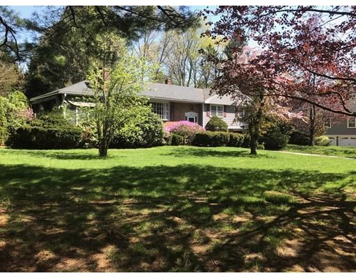 250 Edgewater Drive Needham, MA 02492 - Photo 22 of 27 a view of a house with a big yard