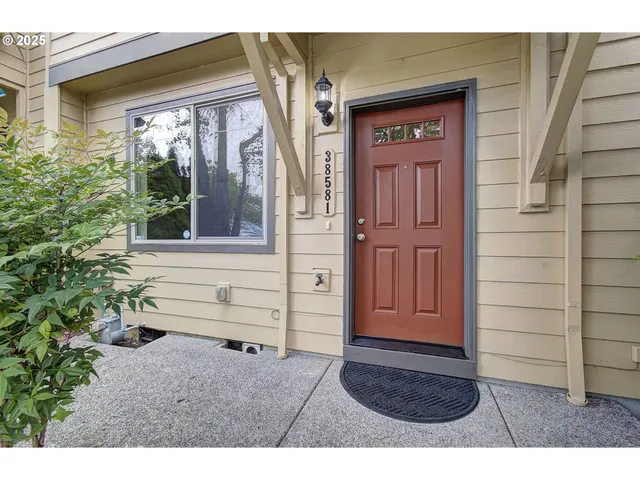 a view of outdoor space and porch