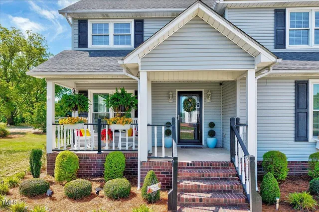 a view of outdoor seating space and balcony