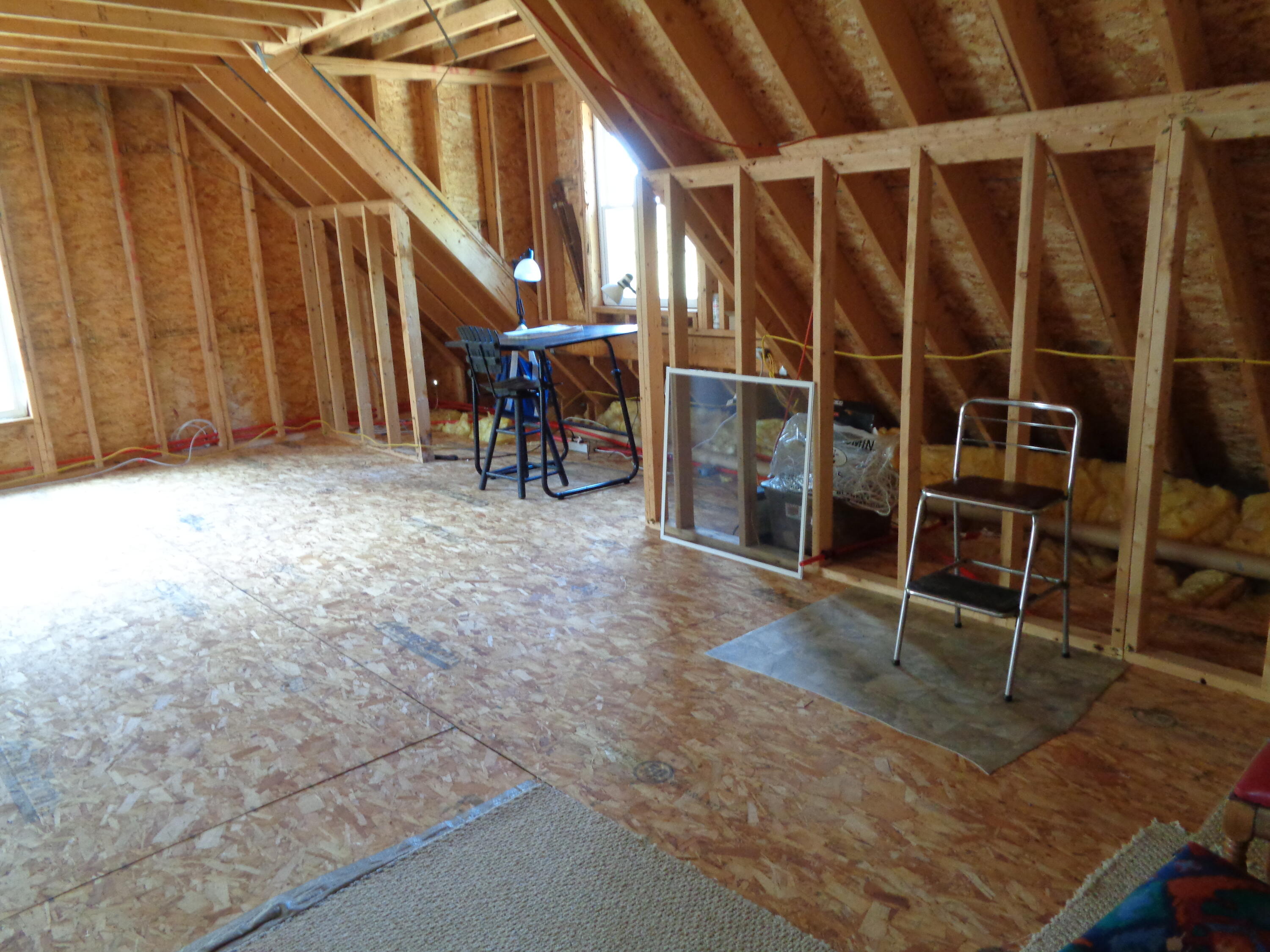 33 Landing Road Steuben, ME 04680 - Photo 31 of 64 Second floor unfinished