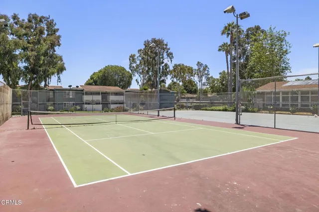 a view of a tennis court