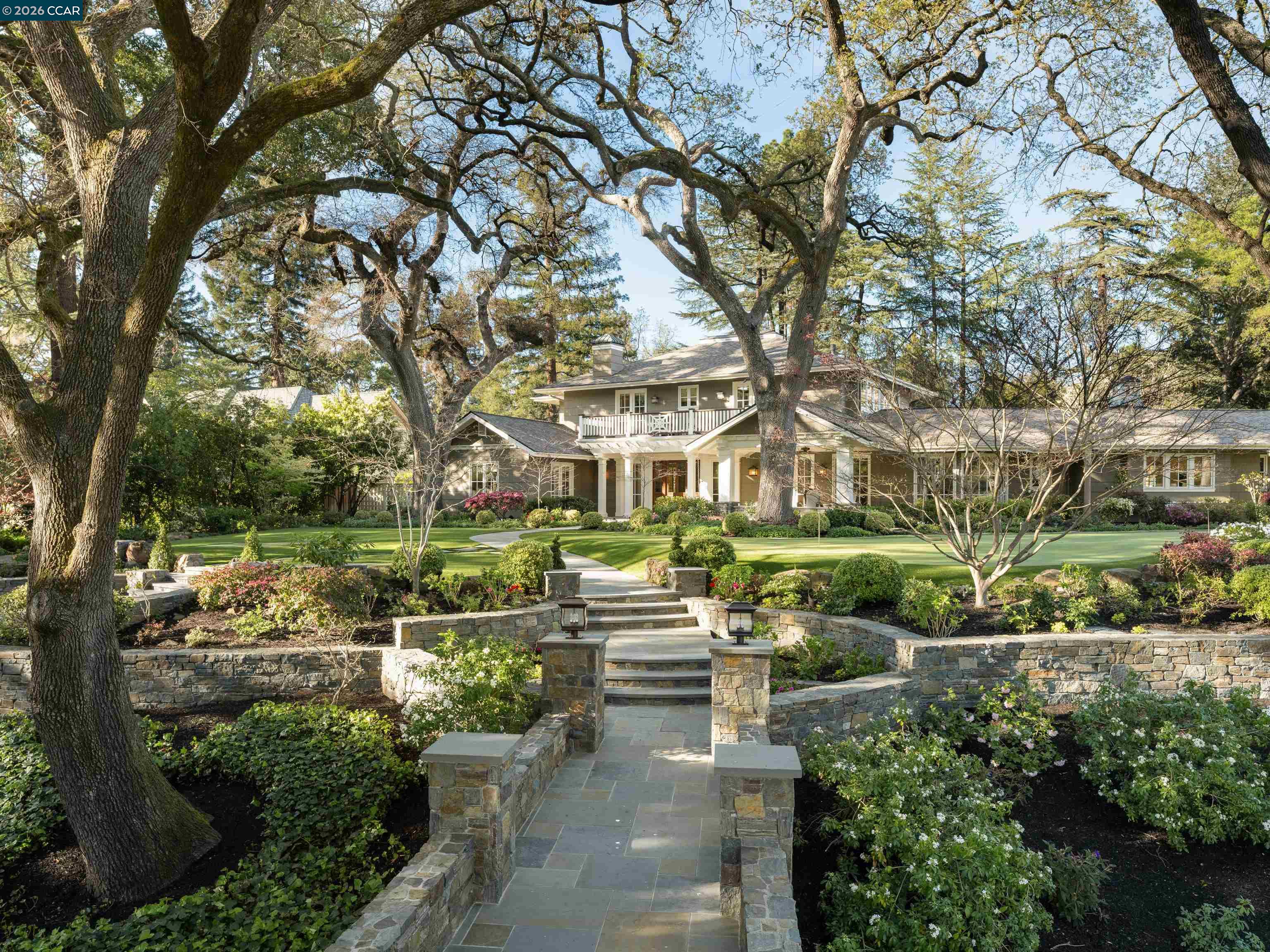Diablo Diablo, CA 94528 - Photo 4 of 41 a front view of a house with a yard
