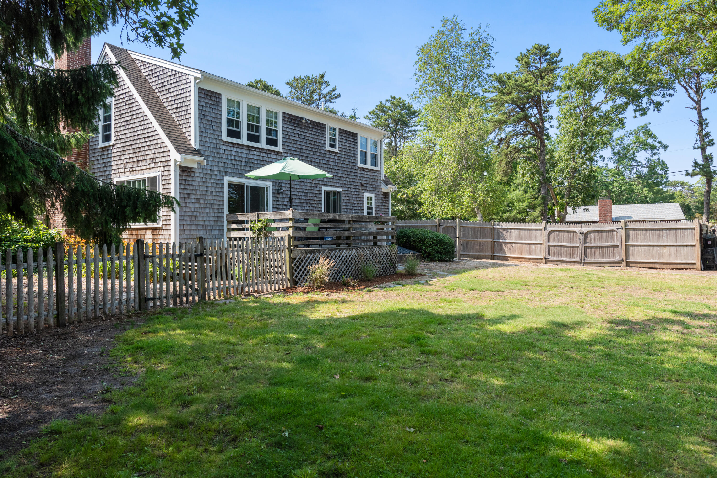 17 Goose Pond Road Chatham, MA 02633 - Photo 6 of 31 Fenced in Backyard