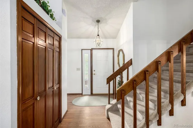 a view of an entryway