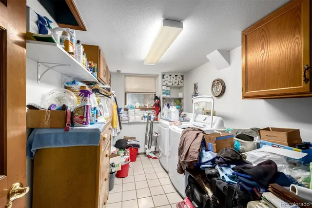 a view of storage and utility room