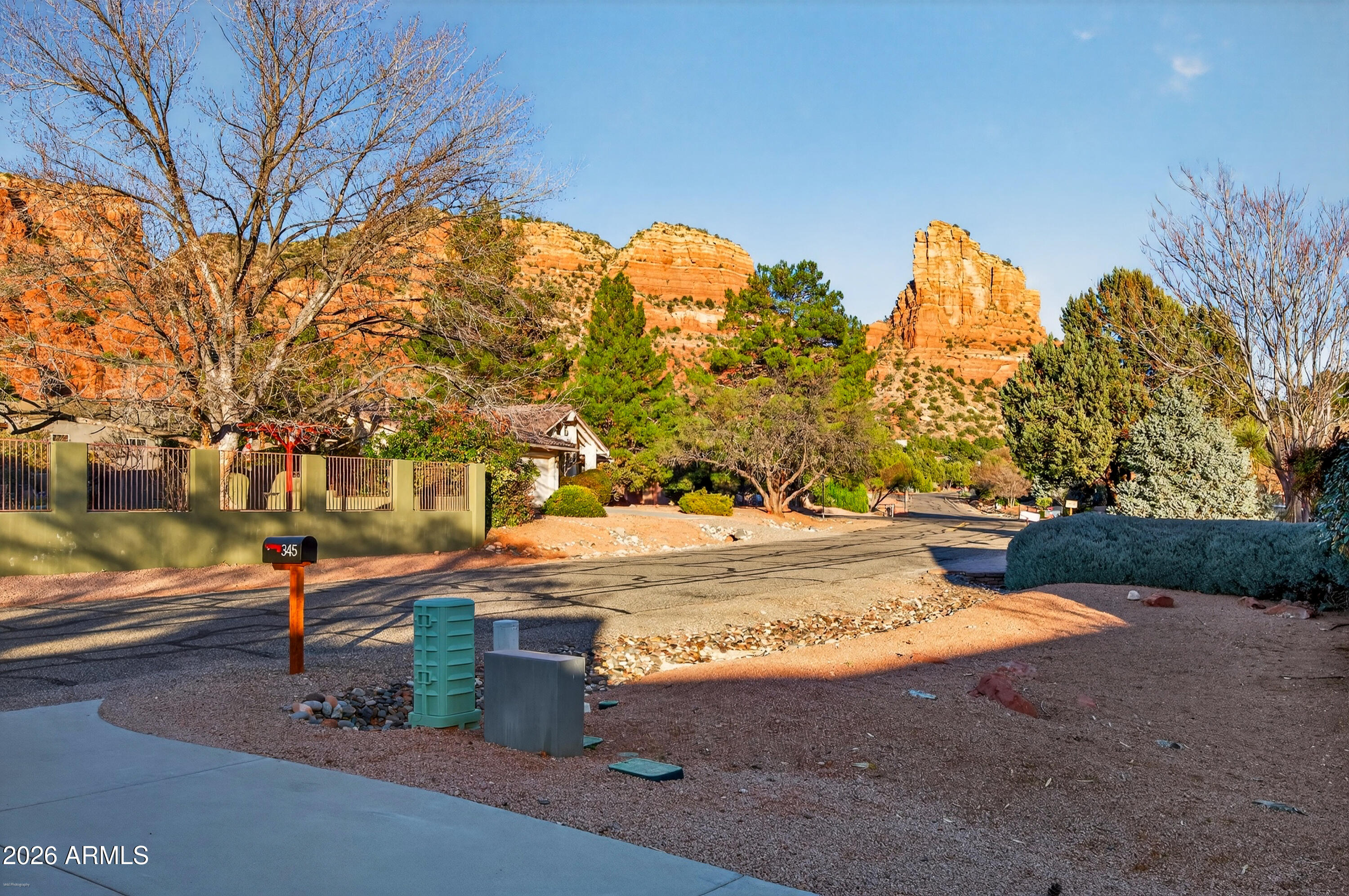 345 Merry Go Round Rock Road Sedona, AZ 86351 - Photo 38 of 43 a view of yard along with trees
