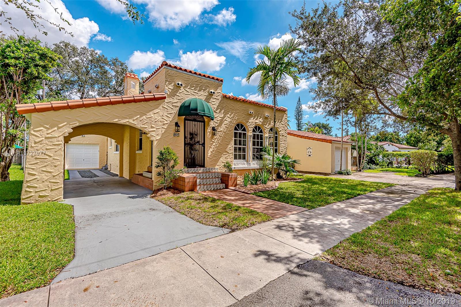 829 Lorca Street Coral Gables, FL 33134 - Photo 2 of 21 Front Exterior