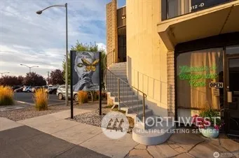 a front view of a house with lake view