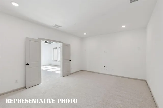 a view of empty room