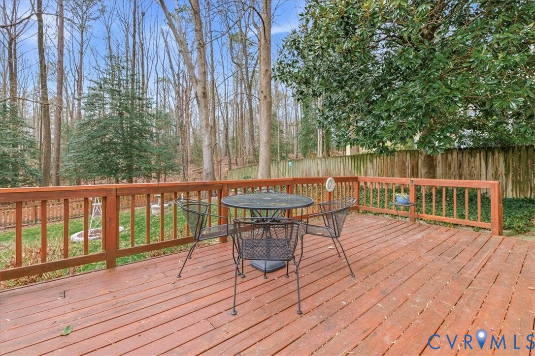 14110 Howlett Line Drive Colonial Heights, VA 23834 - Photo 11 of 44 a view of a chairs on wooden deck