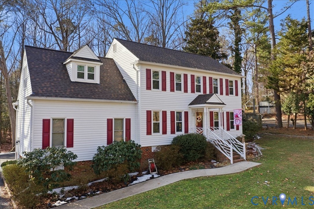 14110 Howlett Line Drive Colonial Heights, VA 23834 - Photo 2 of 44 a front view of a house with a yard