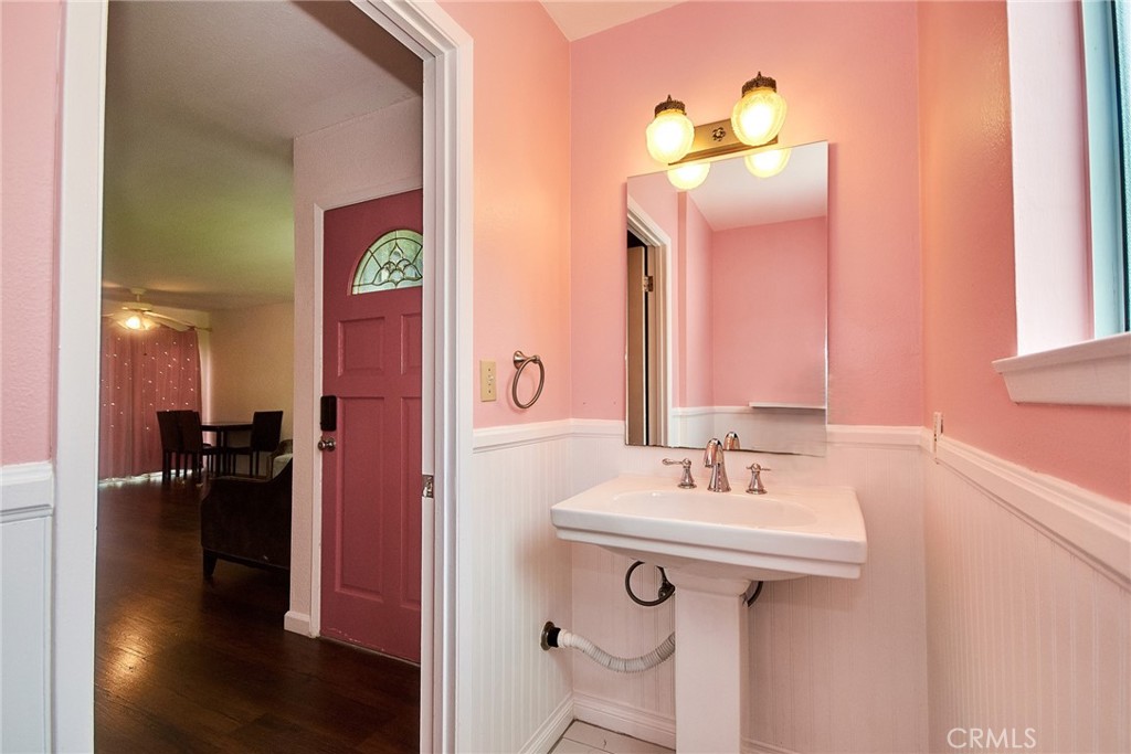 23507 Twin Spring Lane Diamond Bar, CA 91765 - Photo 13 of 27 a bathroom with a sink and a mirror