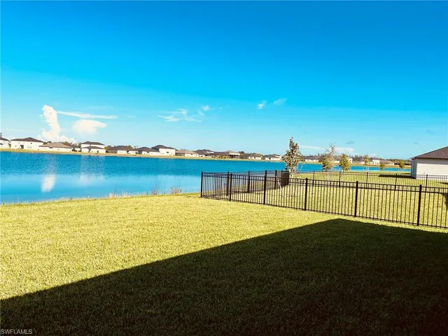 a view of an ocean with city