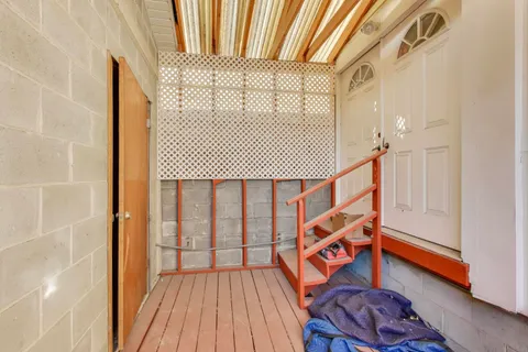 a view of a small space