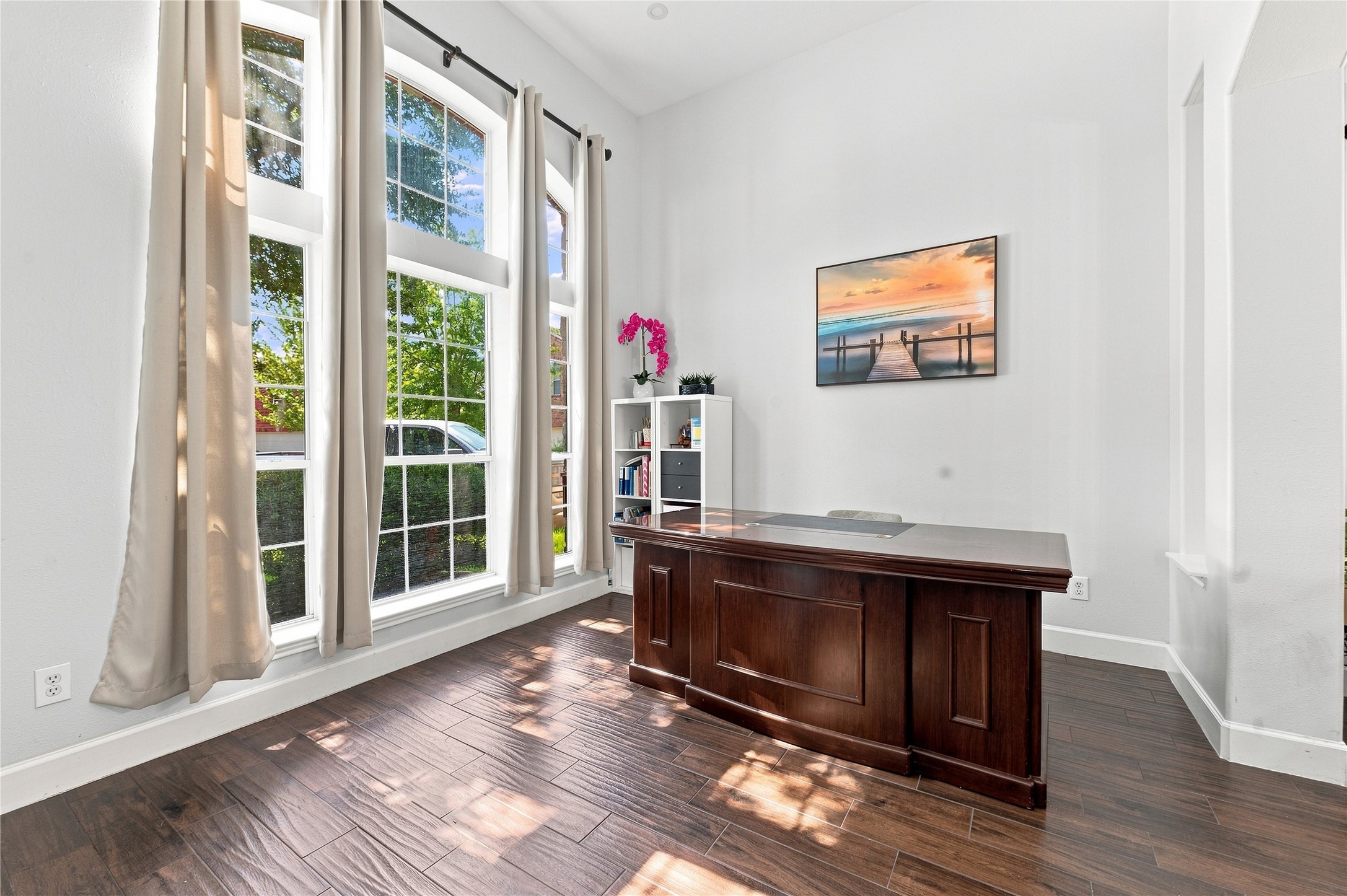 Tons of windows and natural light in the office!