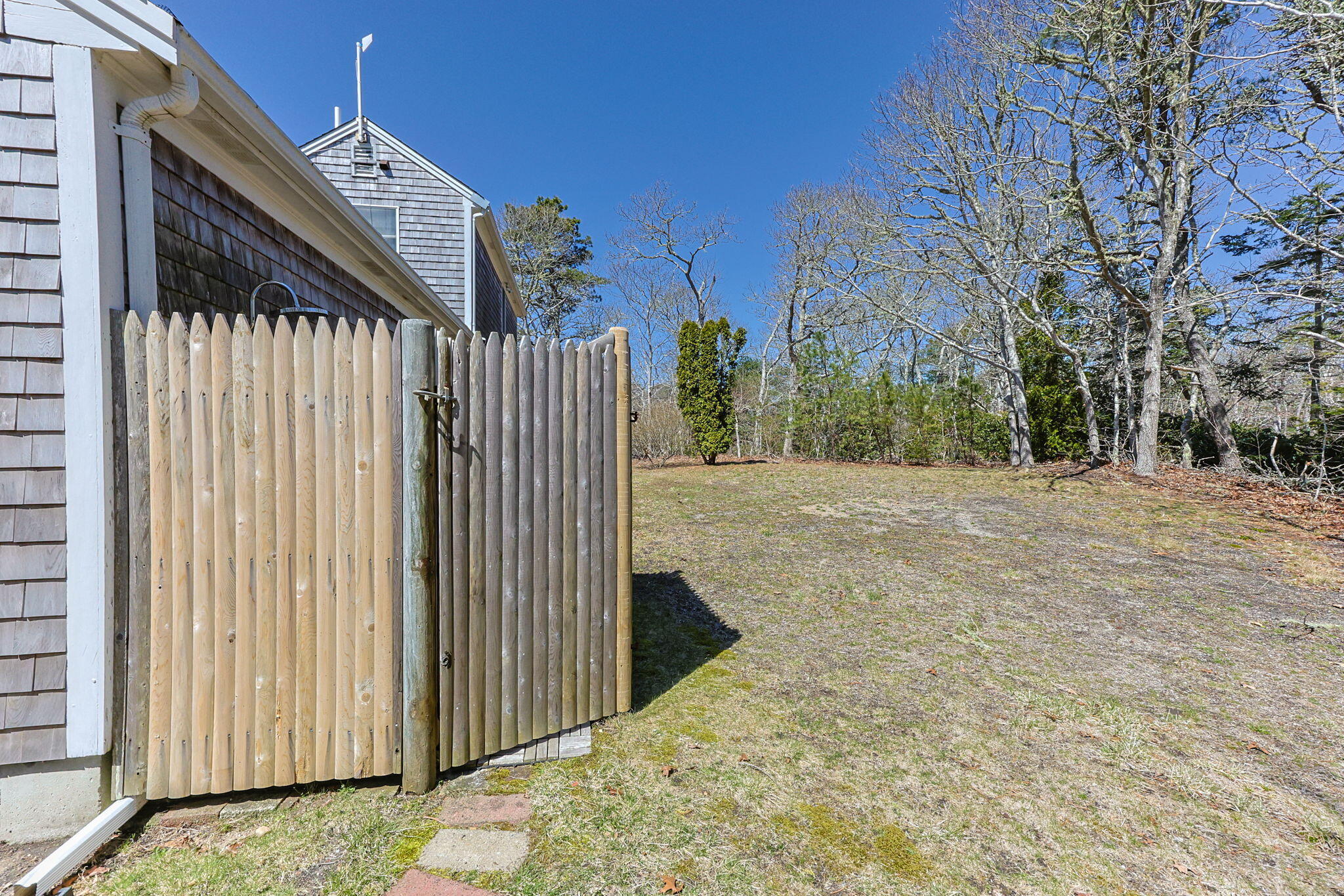 252 Chatham Road Harwich, MA 02645 - Photo 5 of 38 a view of a backyard of the house