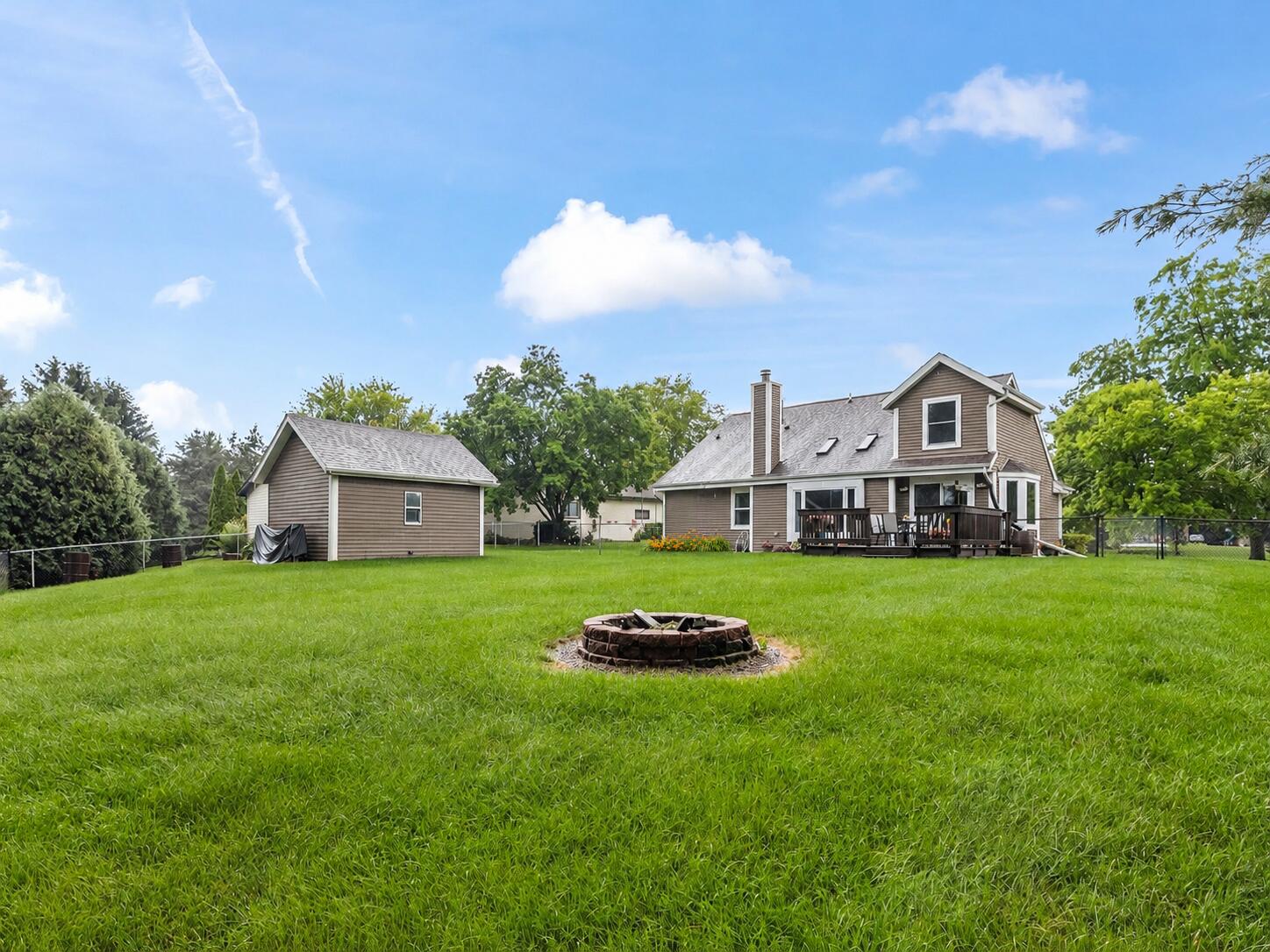 3960 Kings Way Slinger, WI 53086 - Photo 5 of 27 Exterior Backyard