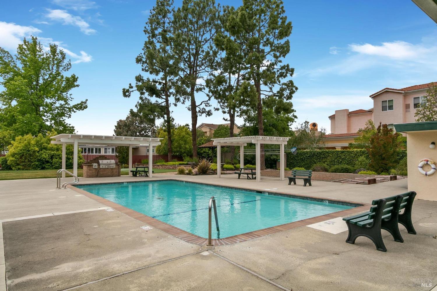 a view of a house with sitting area
