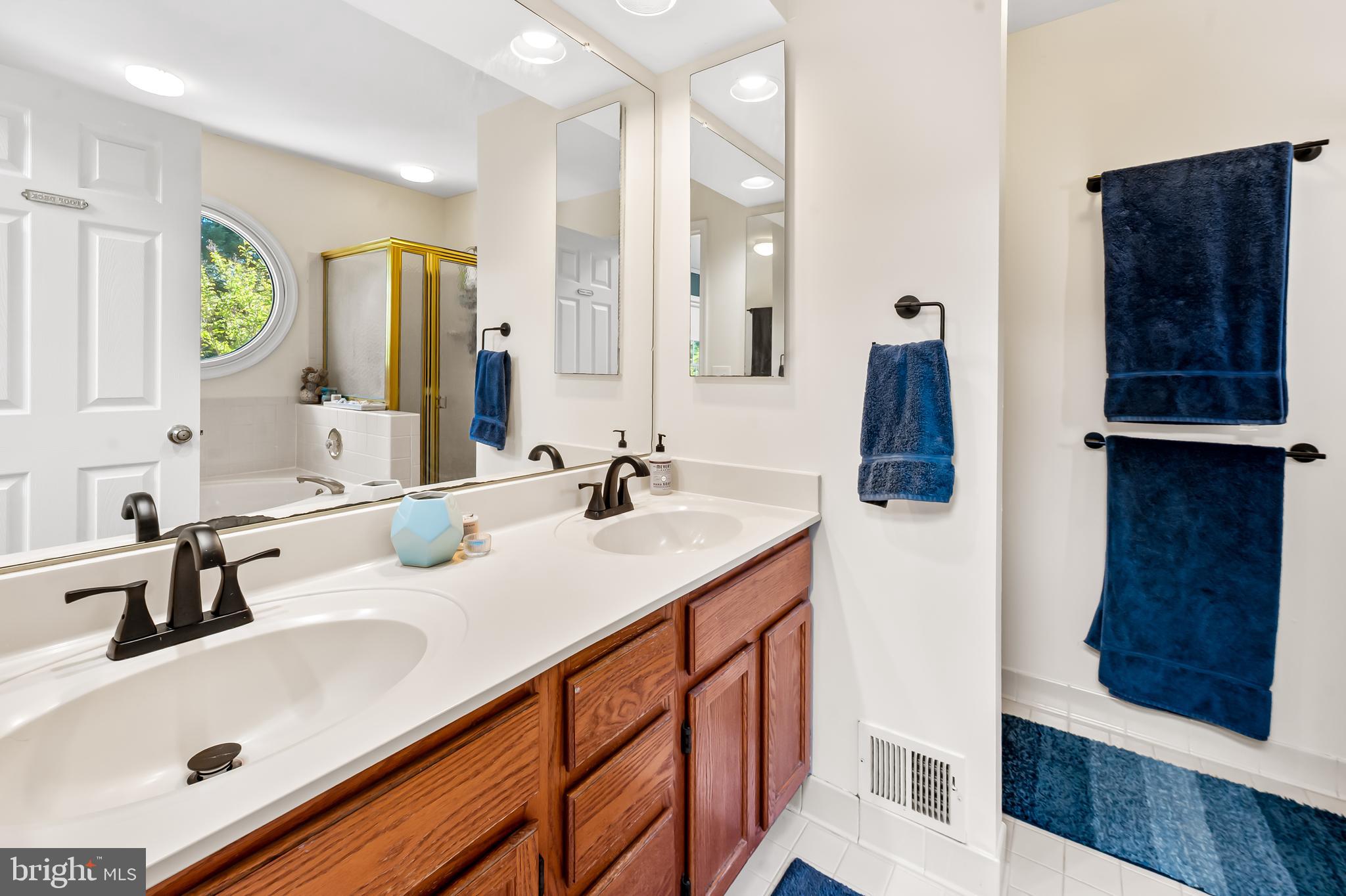 167 Spring Pl Way Annapolis, MD 21401 - Photo 22 of 38 a bathroom with a sink and a mirror