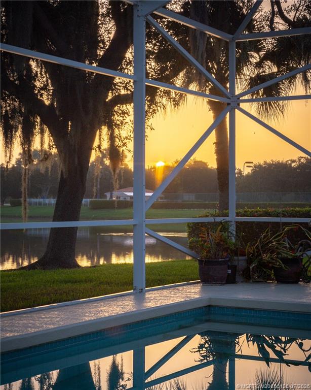 1313 Southwest Balmoral Trace Stuart, FL 34997 - Photo 11 of 70 Sunrise across the lake