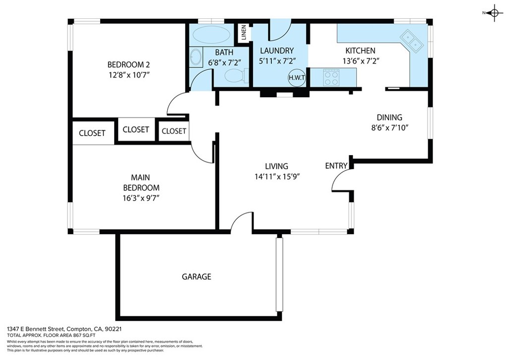 1347 East Bennett Street Compton, CA 90221 - Photo 31 of 31 a picture of a park