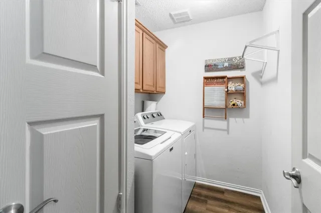 a room with storage and utility