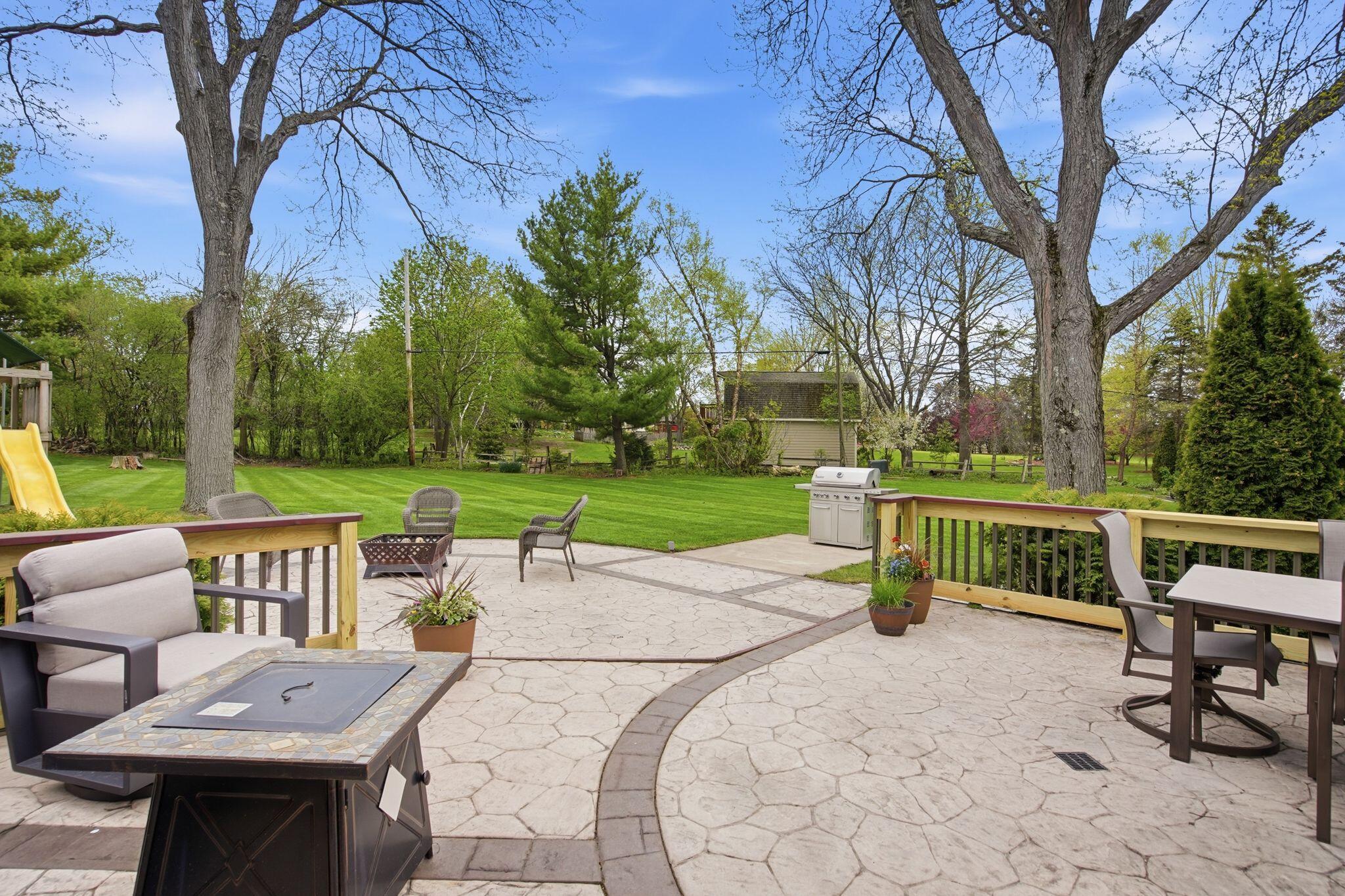 3941 South Brook Road Caledonia, WI 53126 - Photo 15 of 50 Backyard - Patio