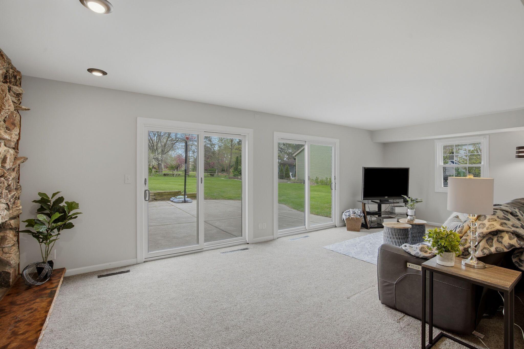 3941 South Brook Road Caledonia, WI 53126 - Photo 28 of 50 Family Room - Lower - Patio Doors