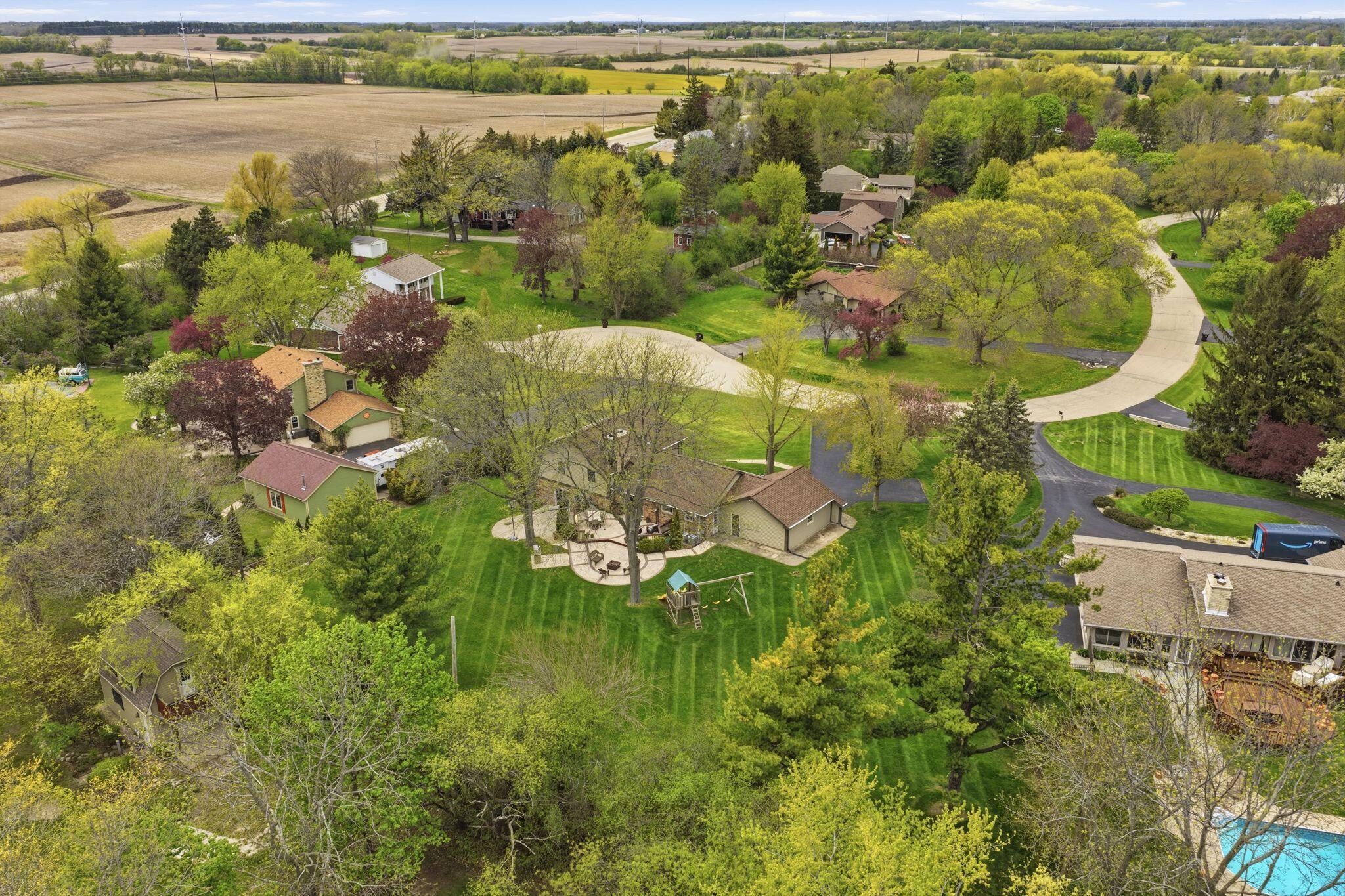 3941 South Brook Road Caledonia, WI 53126 - Photo 43 of 50 Drone - Northwest