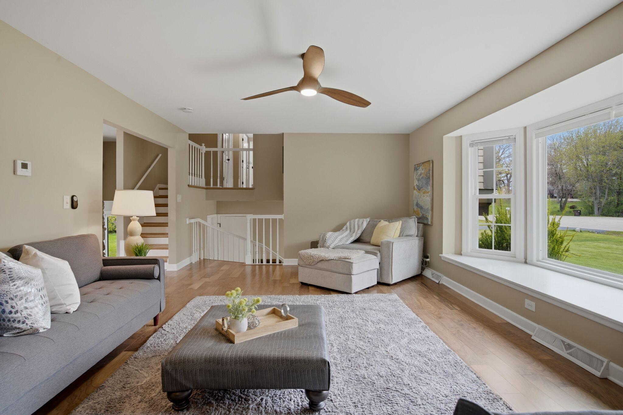 3941 South Brook Road Caledonia, WI 53126 - Photo 6 of 50 Living Room - Bay Window